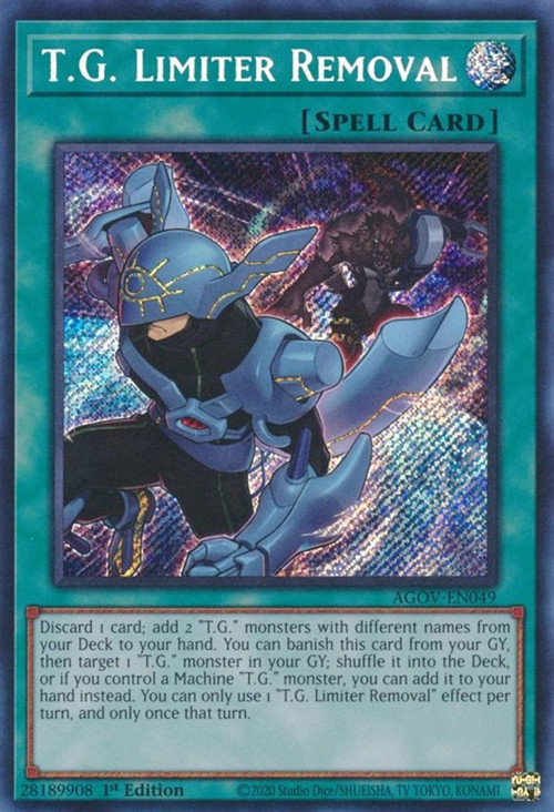 yugioh removal cards Limiter Removal - AMDE-EN053 Rare