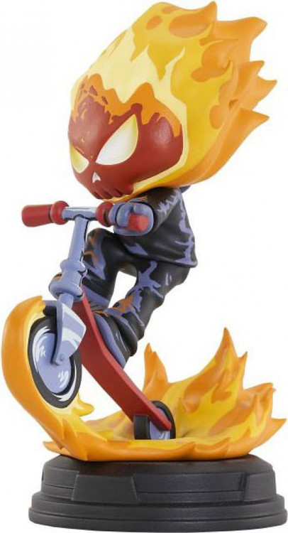 Marvel Animated Style Ghost Rider Statue - Entertainment Earth