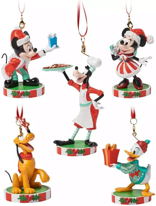 その他 Disney Christmas Ornament Figure Set 437101496775__05795.1697840005