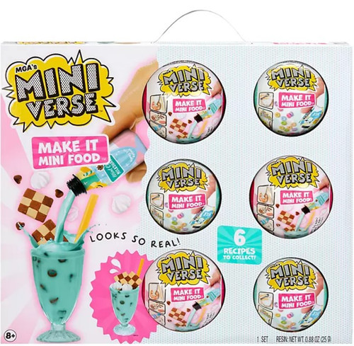 Miniverse Make It Mini Food CAFE DINER Exclusive Mystery 6-Pack MGA  Entertainment - ToyWiz