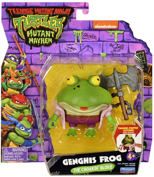 Teenage Mutant Ninja Turtles Mutant Mayhem Genghis Frog 4.6 Action