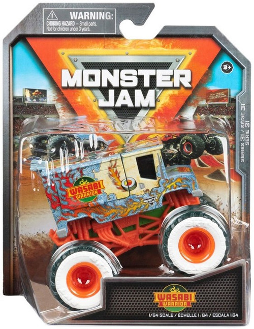 Monster Jam, Dragon Vs. Full Charge 1:64 Scale Die-Cast Monster Trucks