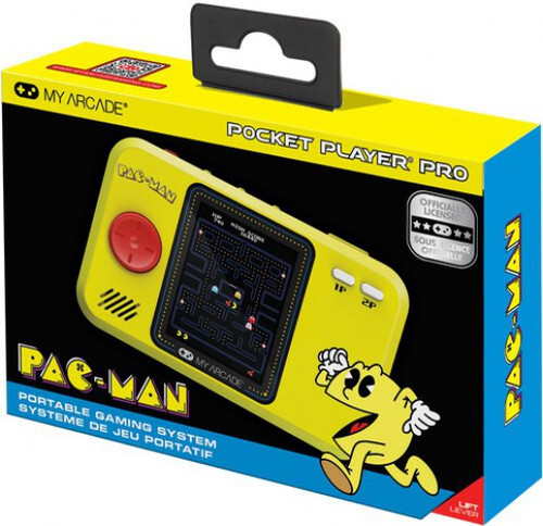Pocket Player Pro Pac-Man Portable Gaming System My Arcade - ToyWiz