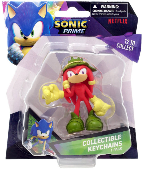 Sonic The Hedgehog Prime Knuckles 2.5 keychain Version 1 PMI - ToyWiz
