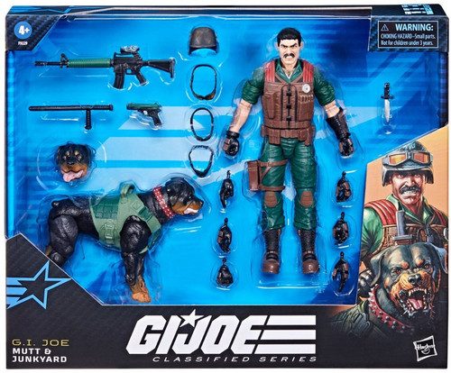 GI Joe Classified Series Mutt Junkyard 6 Action Figure 2-Pack