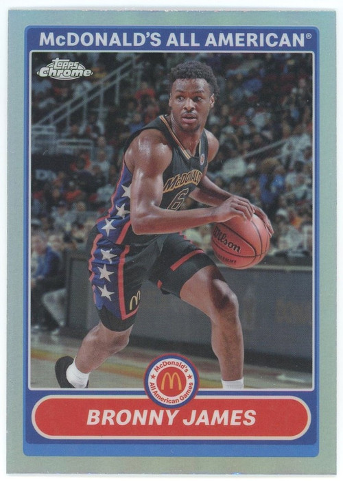 NBA Topps 2022 Chrome McDonalds All-American Basketball Single
