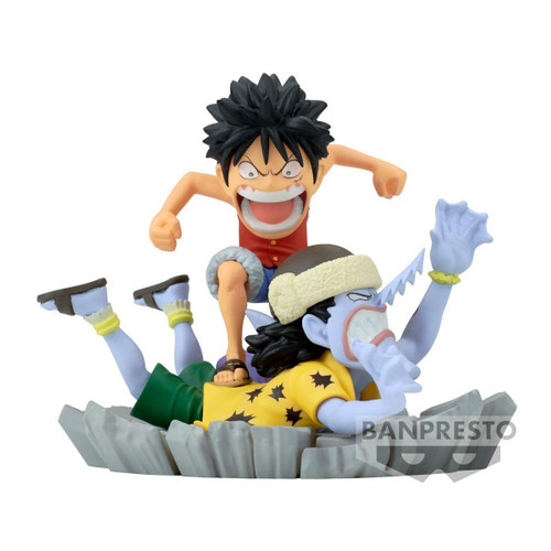 Banpresto One Piece WCF: Monkey D. Rufy Vs Arlong - Figure Collezionabile Bandai Spirits
