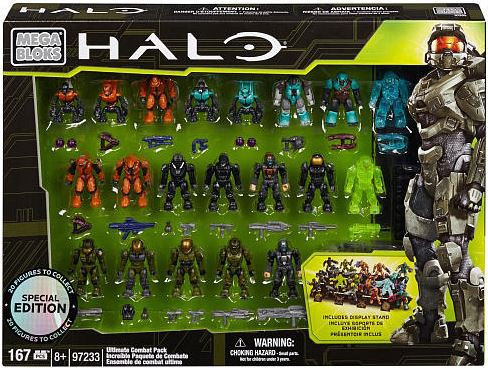 Mega Bloks Halo Ultimate Combat Pack Exclusive Minifigure 20-Pack