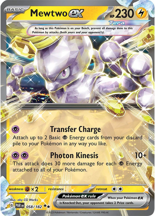 mew 2 pokemon card value - Team Rocket's Mewtwo ex - 081/182 - Destined Rivals - Double Rare and featuring a striking image of the captivating character across the front shining mew pokemon card value