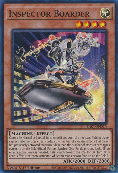 yugioh inspector boarder deck Yu-Gi-Oh! - - DUDE-EN031 - Ultra Rare - 1st Edition Oh trading and collectible card game (TCG/CCG) Yugioh Inspector Boarder EXFO-EN035 Secret