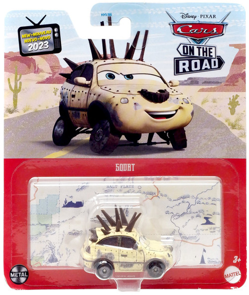 Disney Pixar Cars On The Road Metal Squat 155 Diecast Car Mattel Toys ...