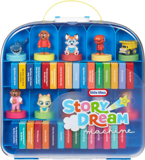 Little Tikes Story Dream Machine Baby Shark Little Tikes Story Dream Machine Show Go Storage Case Includes