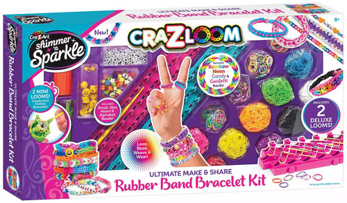 Shimmer n Sparkle Cra-Z-Loom Rubber Band Bracelet Maker just $14.99!!! -  Wheel N Deal Mama