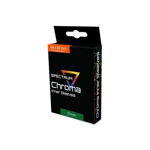 BCW Spectrum Chroma Inner Sleeves - Green 100 Pack Card Supplies ...
