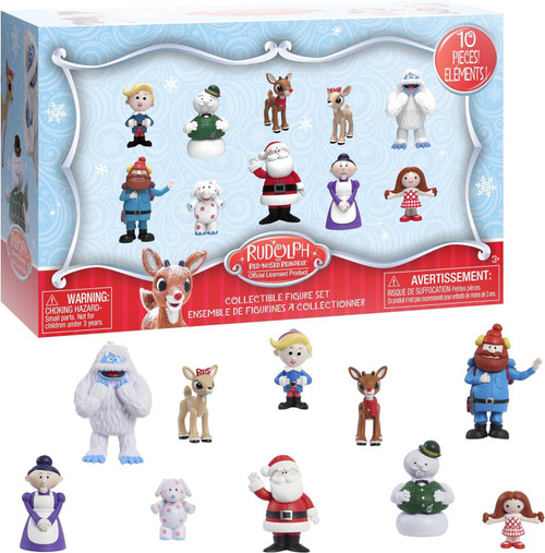 Rudolph the Red-Nosed Reindeer Rudolph, Clarice, Yukon, Hermey, Sam ...