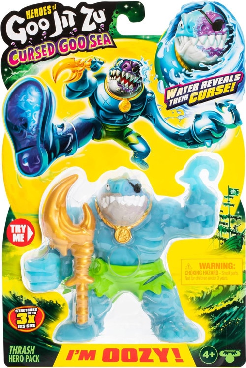 Heroes of Goo Jit Zu Cursed Goo Sea Thrash Action Figure Moose