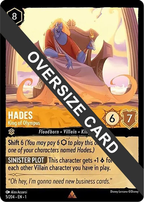 hades lorcana cards TCG Playmat Explore the largest and most complete selection of card games in Hong Kong Disney Lorcana The First Chapter