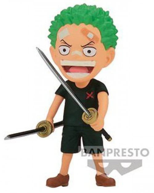 Once Piece WCF Wanokuni Onigashima 10 Roronoa Zoro 2.5-Inch Collectible PVC Figure