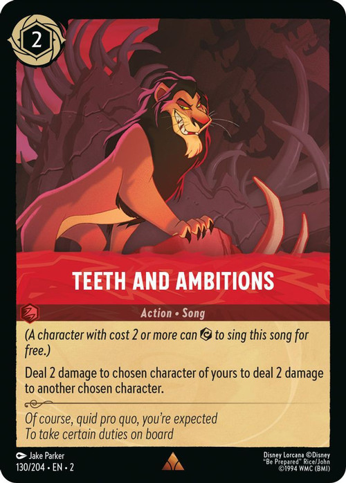 lorcana be prepared card Evil Comes (128/204) [Shimmering Skies] 07 Rarity Lorcana 3D TCG Card -