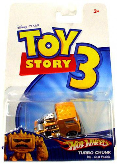 Toy Story 3 Hot Wheels Turbo Chunk Diecast Car Loose Mattel Toys