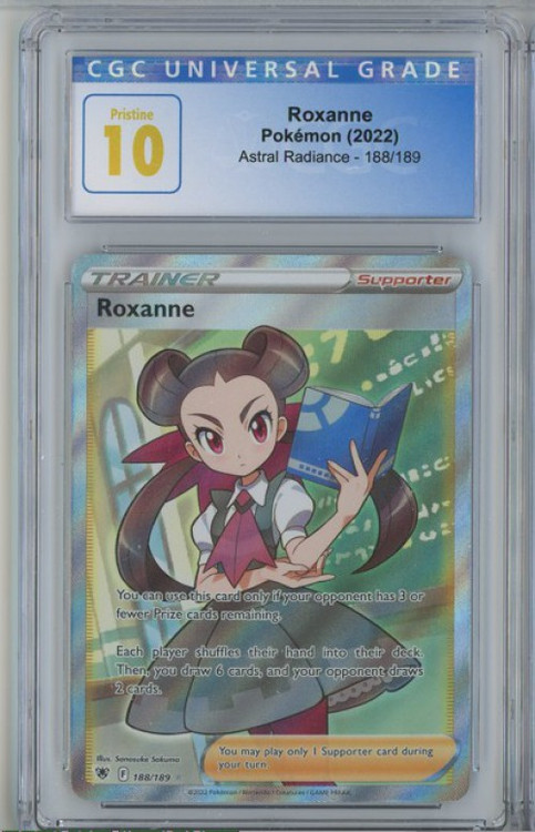 roxanne pokemon -card Roxanne - GG66/GG70 - NM - Full Art - Crown Zenith - Pokemon