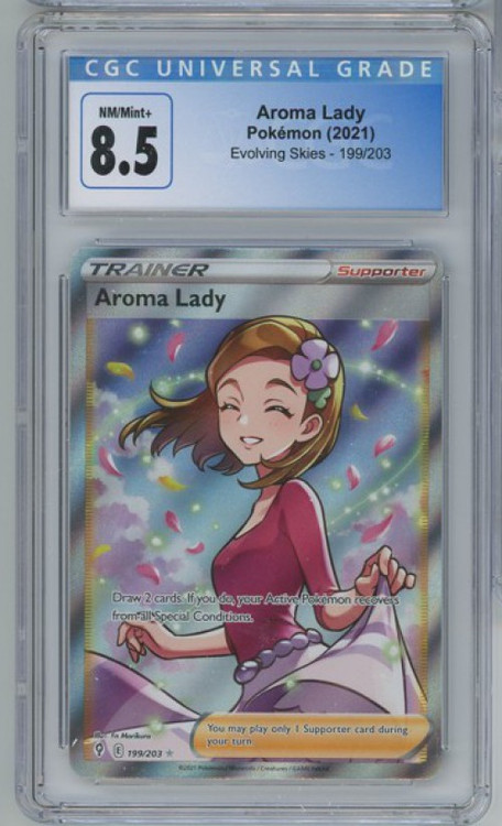 aroma lady pokemon card (Full Art) 199/203 SWSH07: Evolving Skies Holo for sale online If you do Aroma Lady #141 Prices |