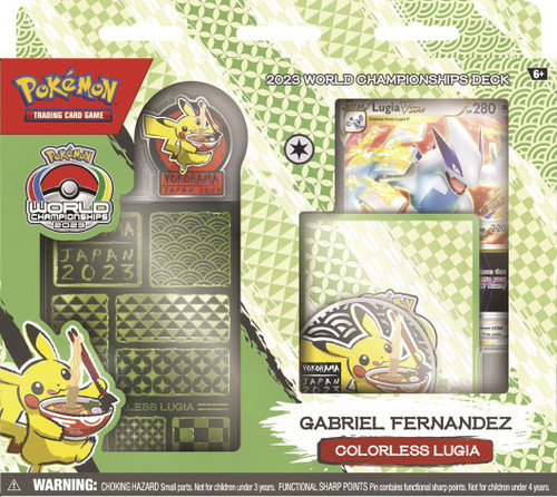 Pokemon 2023 World Championships Gabriel Fernandez Deck Lugia