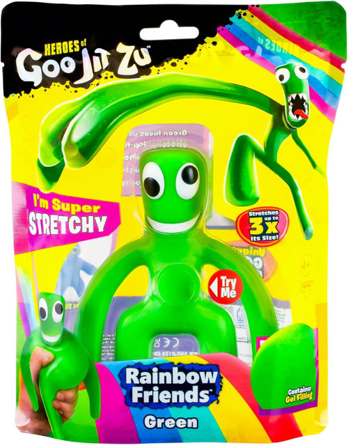  Rainbow Friends – Green Action Figure (5 Tall Posable Figure,  Series 1) : Toys & Games