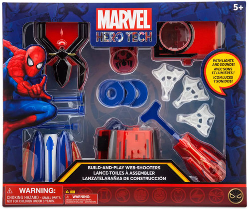 Disney Marvel Spider-Man Hero Tech Build Play Web-Shooters