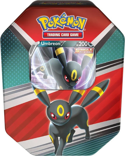 Pokemon Eevee Evolutions Umbreon V Exclusive Tin Set 4 Booster Packs Foil  Promo Card Pokemon USA - ToyWiz