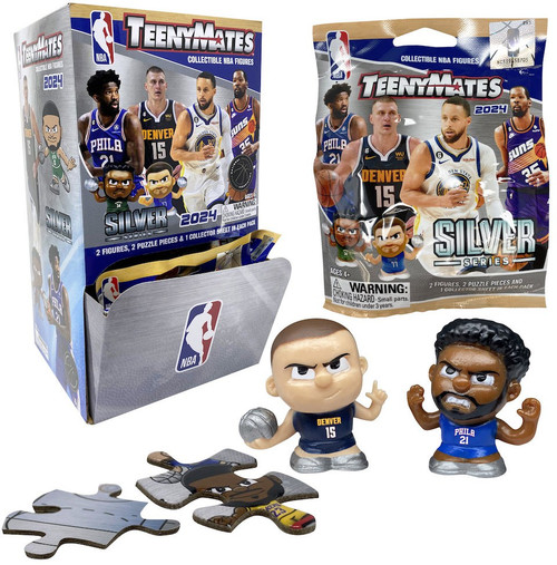 NBA TeenyMates Basketball Series 9 Silver Series Mystery Box 32