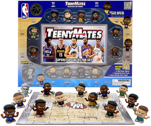 NBA TeenyMates Basketball Series 9 Silver Series Superstar