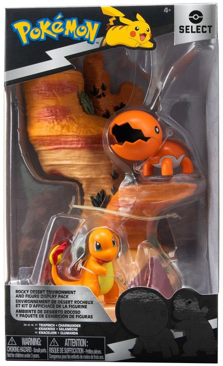 Pokemon Select Series 2 Rocky Desert Environment Exclusive Playset