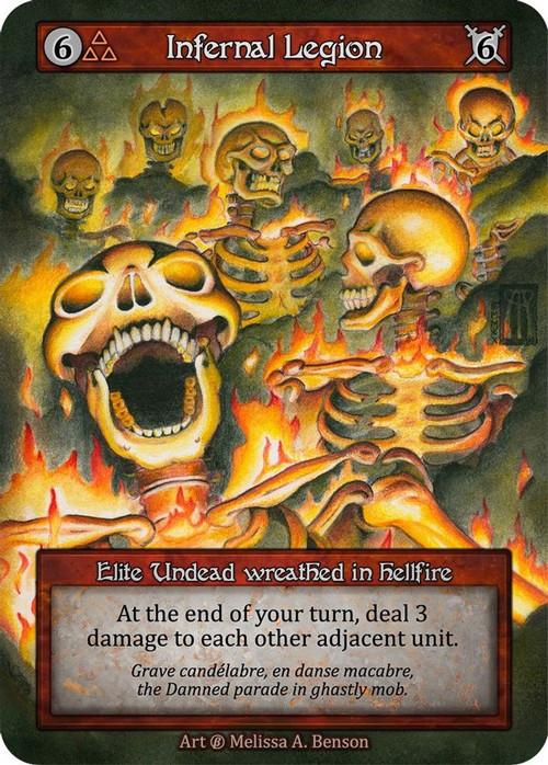 Infernal Rites Card Sorcery Contested Realm Trading Card Game Beta Single Card Elite ...