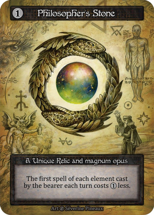 Sorcery TCG Philosopher's Stone β Foil Philosopher's Stone (Foil) - Beta - Sorcery: Contested Realm
