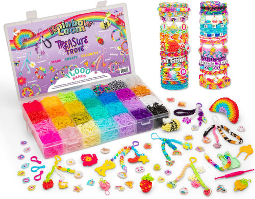 Rainbow Loom Glow-in-the-Dark Treasure Box Bracelet Making Kit | Michaels