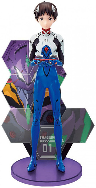 Neon Genesis Evangelion Ichibankuji Evangelion - EVA Pilots Assemble Shinji Ikari Collectible PVC Statue [Lottery Prize A]