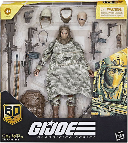 G.I. Joe Classified Series Action Soldier Infantry 6 Deluxe Action