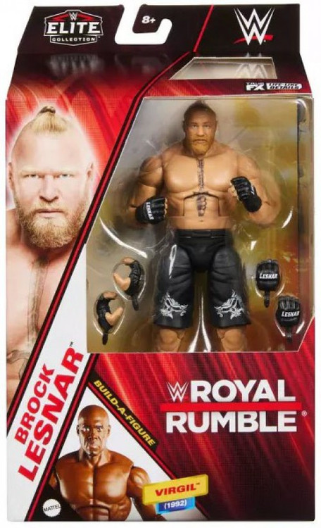 WWE Wrestling Elite Collection Royal Rumble Brock Lesnar 7 Action
