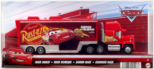 Disney Pixar Cars Cars 3 Mack Hauler 155 Diecast Car 2023, Rust-Eze ...