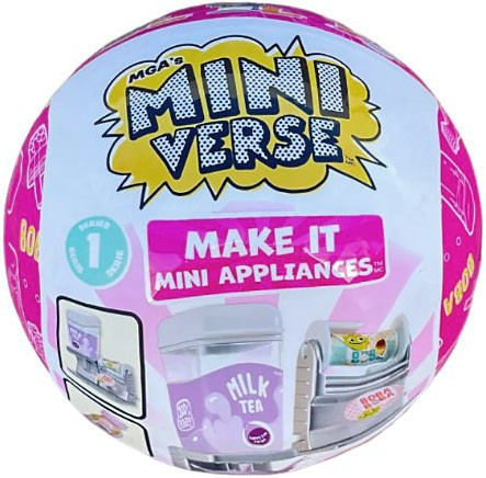 Mga's Miniverse - Make It Mini Appliances Mini Collectibles, Resin