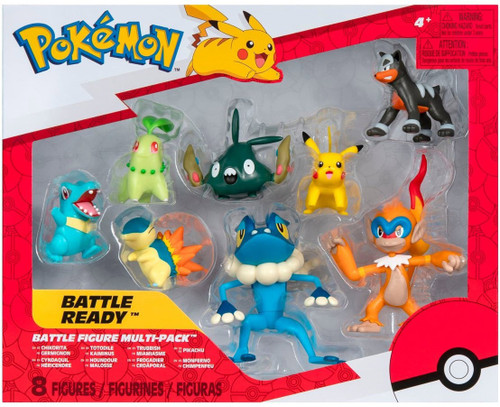 フォンテーヌＤＸ-２９ ３３Ｇ Pokemon Battle Ready Chikorita, Cyndaquil, Totodile