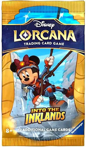 Disney Lorcana Trading Card Game Into the Inklands Booster Pack 12