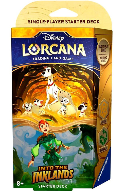 Ravensburger Disney Lorcana: The First Chapter TCG Starter Deck Ruby &  Emerald for Ages 8 and Up