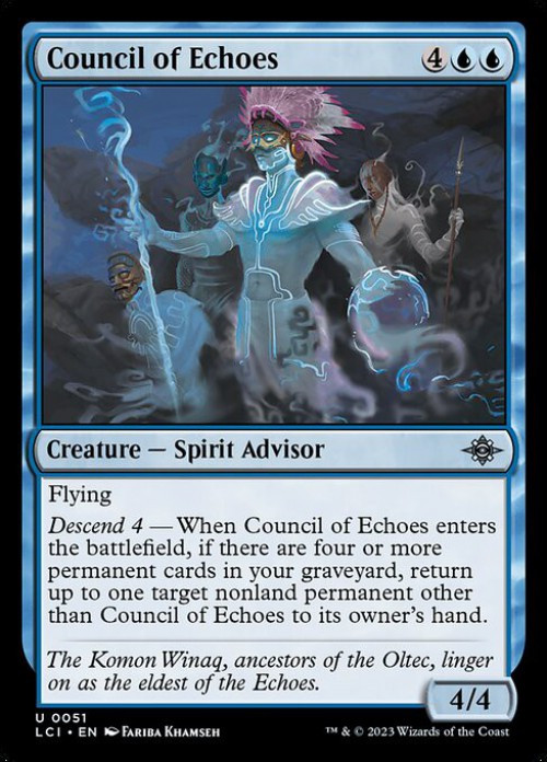 cards with descend mtg Didact Echo – you may choose both instead The Ancient One - Prerelease