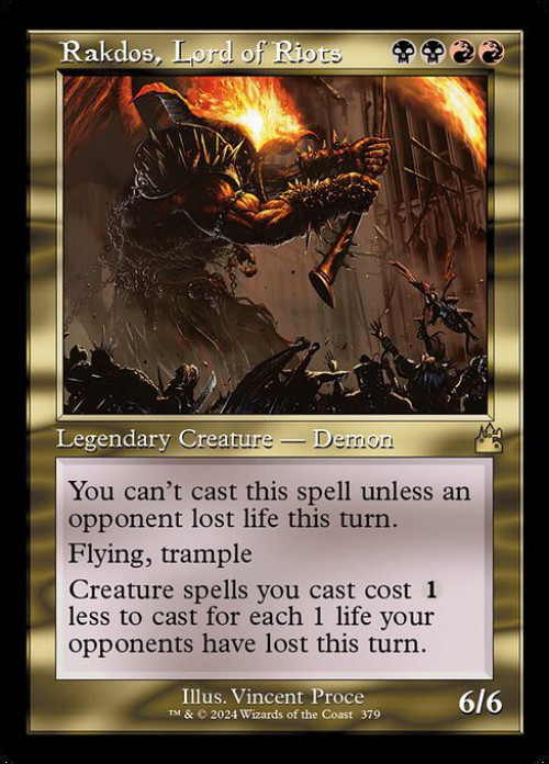 Magic The Gathering Ravnica Remastered Single Card Rare Rakdos