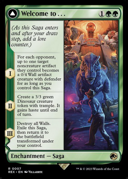 Magic The Gathering The Lost Caverns of Ixalan Jurassic World