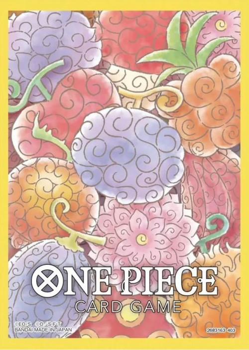 one piece card game devil fruits Trading Assortment 4 Card Sleeves 70 Count Bandai This expertly crafted card case is a perfect addition for any devoted One Piece fan and card game lover Devil Fruits Are Coming to
