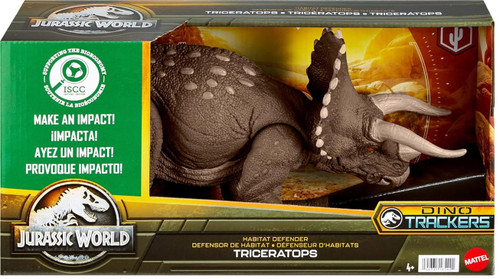 Mattel Jurassic World Jurassic Park Dinosaur Triceratops C…