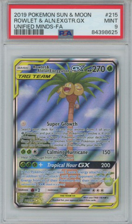 alolan exeggutor pokemon card value Alolan Ninetales main image 1